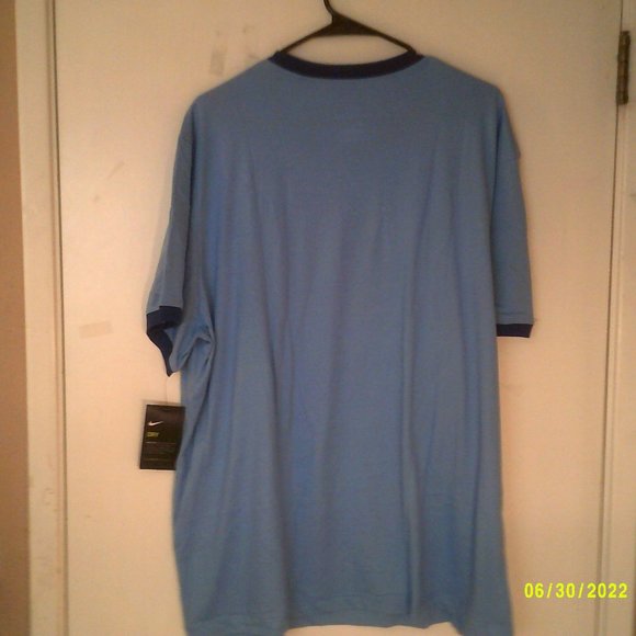 NEW NIKE DRI-FIT RUNNING "Airathon Invitational Tee" MEN'S BLUE T-SHIRT 2XL - Picture 6 of 6
